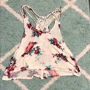Flowery Crop top